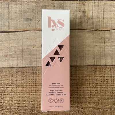 lyse BEAUTY THINK DEEP Pore Minimizing Detox Mask NEW 1.76 oz