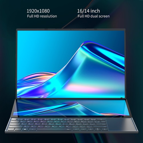 16in Dual Screen Laptop For 11 For Core I7 Processor 16GB 64GB Suppo SG5 - Afbeelding 8 van 33