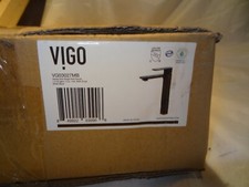 VIGO VG03027MB Norfolk Single Hole Single-Handle Vessel Bathroom Faucet in Matte