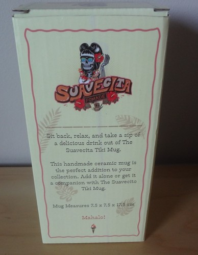 New The Suavecita Tiki Mug Aloha Rucca Handmade Ceramic with box - Picture 4 of 4