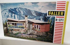 FALLER/Marklin #B-271 HO 1/87 Scale Plastic KIT Mid-Century Modern House Villa