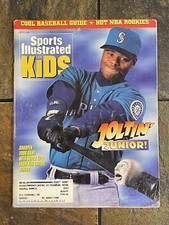 April 1996 Sports Illustrated For Kids Ken Griffey Jr Annika Sorenstam Full Mag.