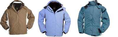 Fifty-Five Vail Damen 3in1 Doppeljacke mit Fleece bis Größe 52 UVP 180 warm chik