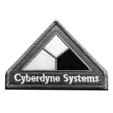 Terminator Movies Cyberdyne Systems Logo iron on Sew on Patch MSP5