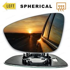 Left Passenger side Wing mirror glass for VW Beetle 2011-2019 Heated