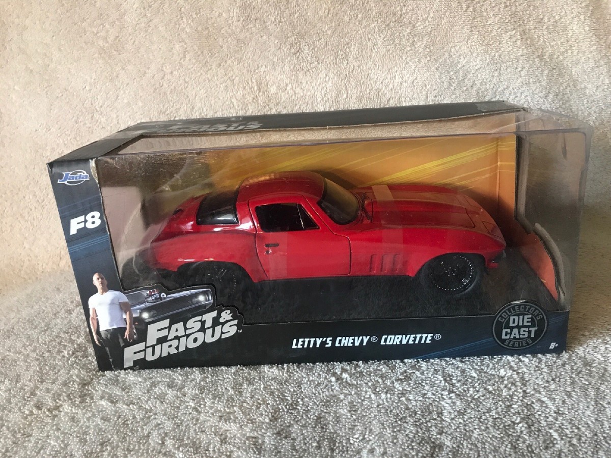 ワイスピJADATOYS 1:24 LETTY'S CHEVY CORVETTE Fast And Furious, Letty's Chevrolet Corvette,F8,JADA Diecast
