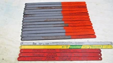 19 PCSL Of Assorted Breands And Types HACK SAW BLADES See Pictures For Details