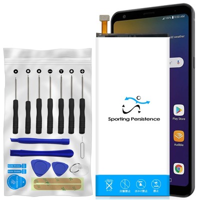 Sporting Persistence 4300mAh Battery Tools for TracFone LG Stylo 5 L722DL phone