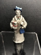 Hudson Pewter Villagers # 5244 Mrs. Bosworth Carrying Christmas Presents