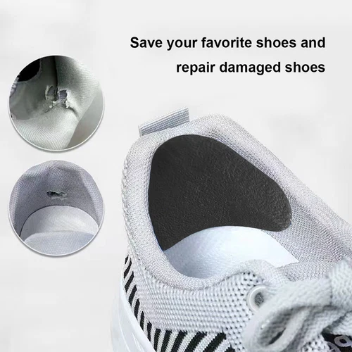 4/16x Selbstklebende Schuh Trainer Ferse Reparatur Patches Fußpflege Patch DE - Bild 4 von 13