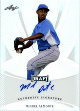 2013 Leaf Metal Draft #MA2 Miguel Almonte Auto - NM-MT