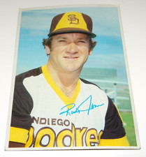 Randy Jones Signed 1980 Topps Super Autograph Jumbo MLB San Diego Padres