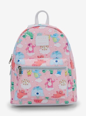 Loungefly Disney Pixar Characters On Clouds Mini Backpack Toy