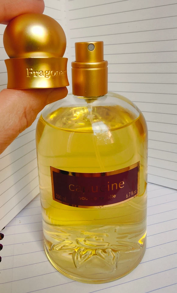 FRAGONARD MUJER 200 ML 6,7 fl. Eau de toilette CAPUCINE OZ DESCONTINUADO TAN RARO Foto 3 de 4