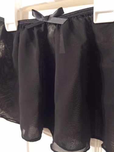 #080 NWT Cat & Jack Girls Size XS (4/5) Black Sheer Dance/Skater Skirt - Picture 2 of 4
