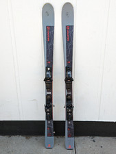 Salomon Distance 76 all mountain rocker skis with bindings, 150cm