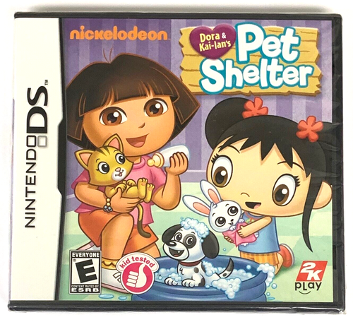 Dora's Pet Shelter (Nintendo DS NDS) Original Game