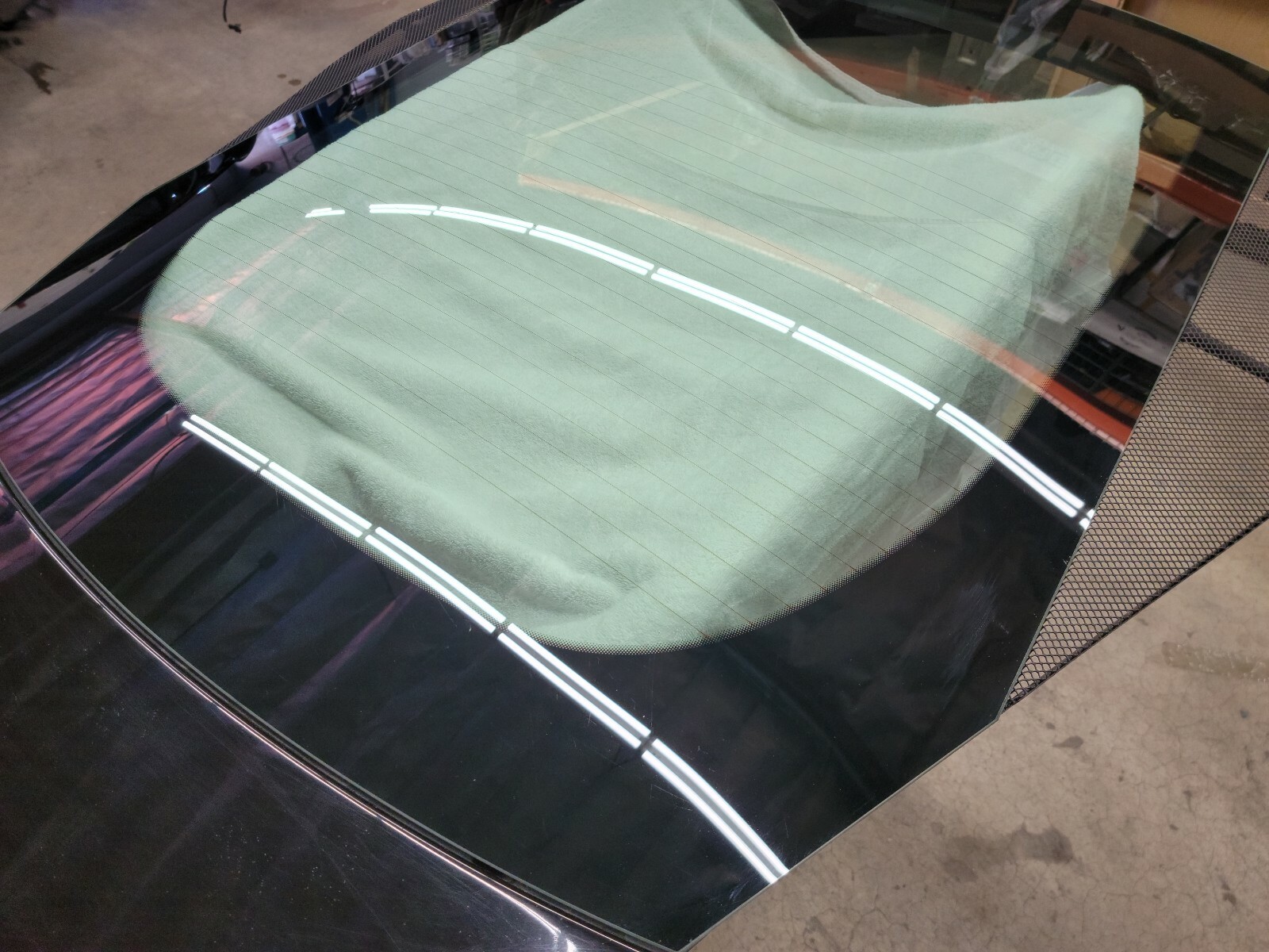 FERRARI 458 ITALIA REAR ENGINE GLASS HOOD BONNET DECK LID OEM 83825211