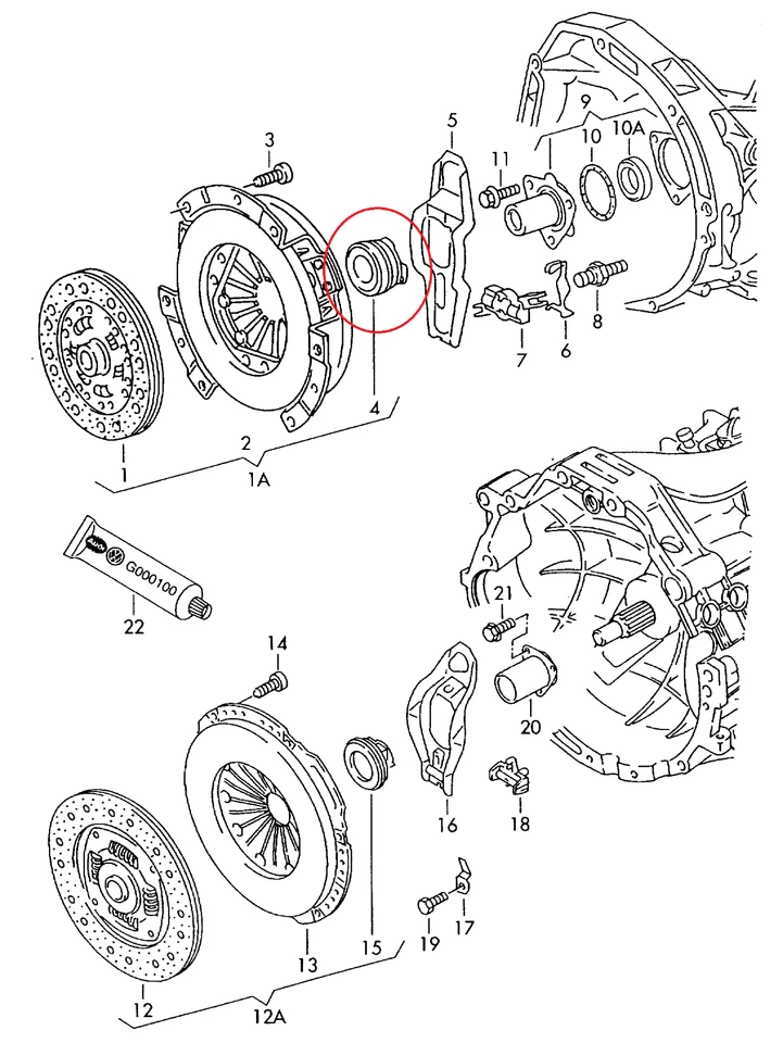 Audi, Ford, VW CLUTCH RELEASE BEARING SKF VKC2601 01E141165B, 500 0607 20 - Image 4 of 4