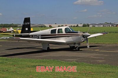 FOTO FLUGZEUG G-RAFW MOONEY M20E WELLESBOURNE 27.05.2022