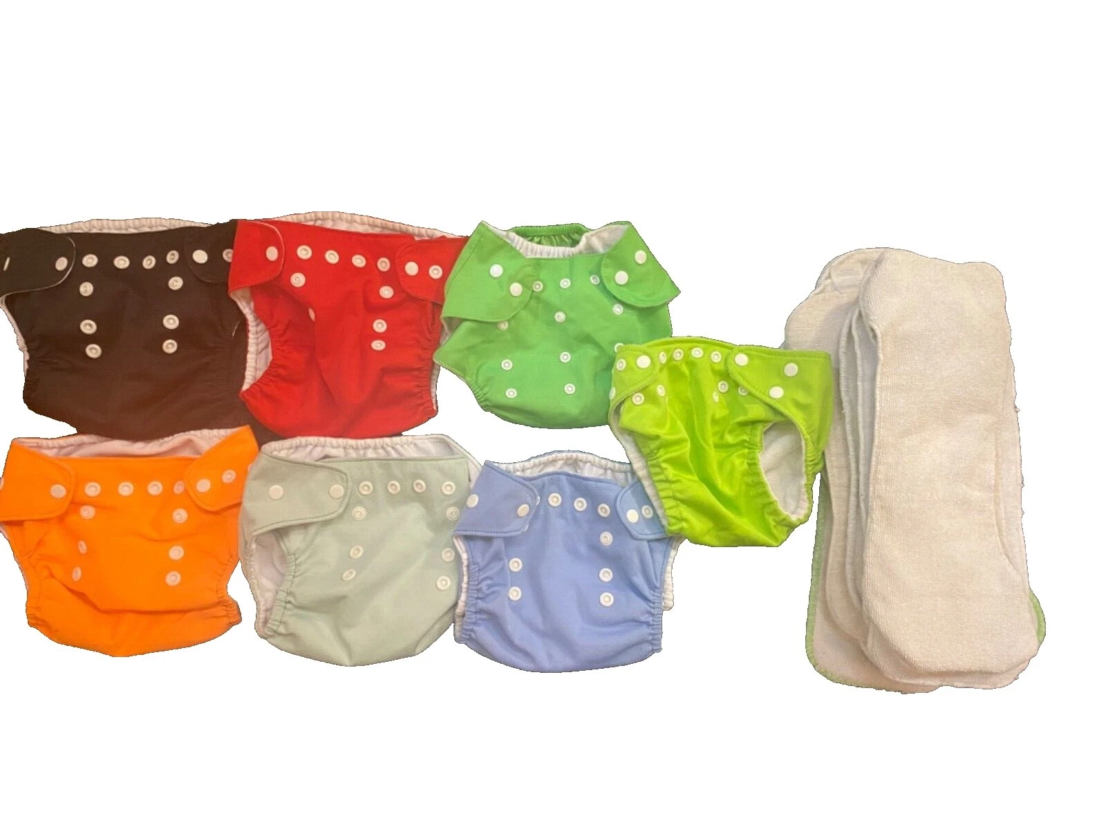 Pañales de tela Bebé Pequeño multicolor