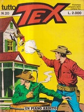 Tutto Tex 20 - luglio 1987 mensile ristampa - Un Piano Ardito