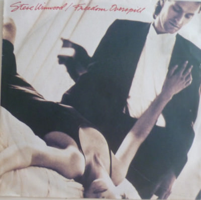 7'' 1986 JULT IN VG++! STEVE WINWOOD : Freedom Overspill
