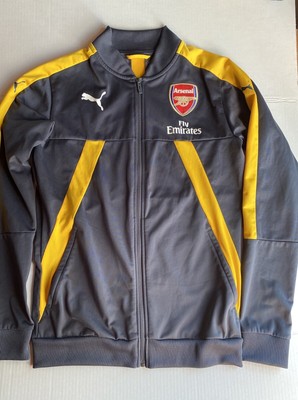 yellow puma track jacket