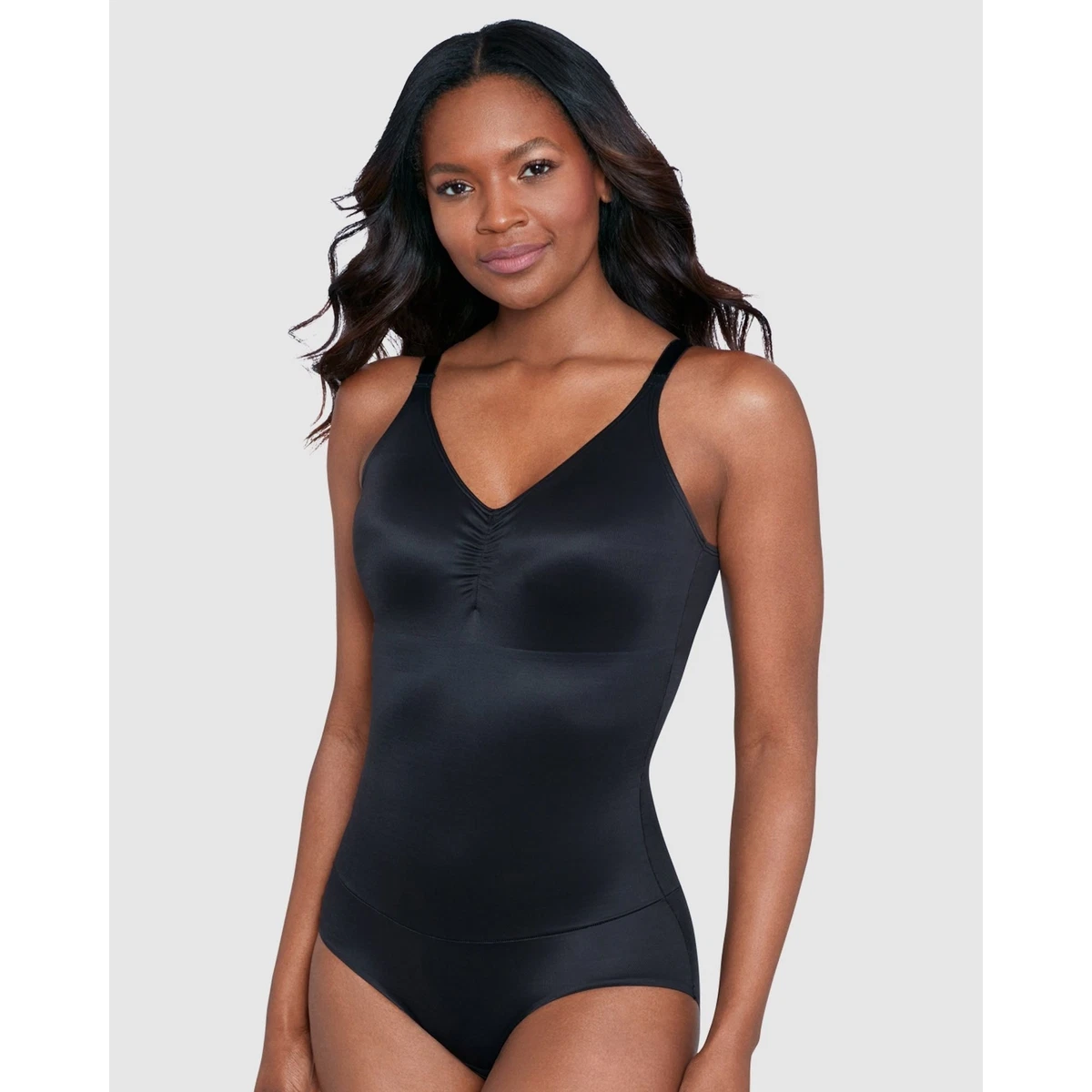 Miraclesuit Shapewear Comfy Curves Wireless Padded Cup Shaping Bodysuit