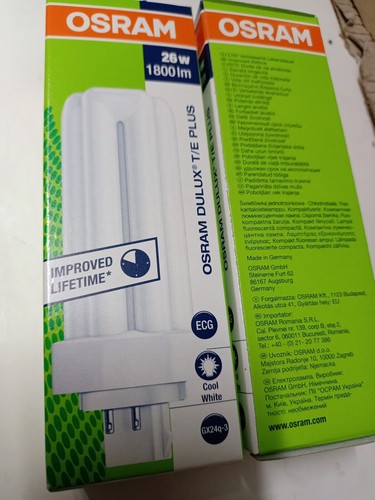 LAMPADA FLUORESCENTE COMPATTA 4pin GX24Q2-18w/ GX24Q3-26w-/GX24Q3-32w/GX24Q3-42w - Imagen 19 de 26