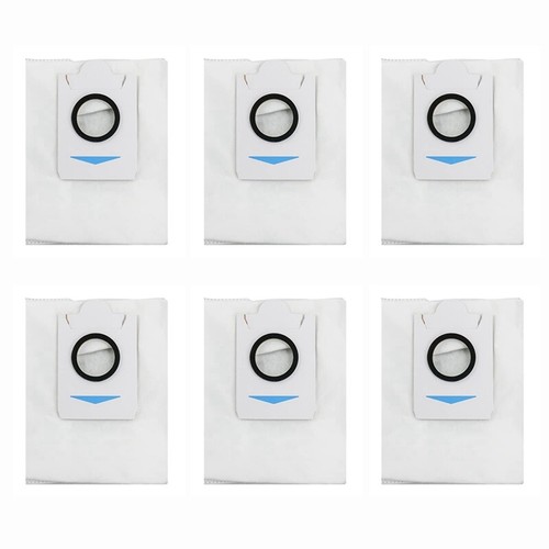 10 Sacchetti Polvere Per Robot Aspirapolvere Deebot X1 Omni/Turbo/Plus | Ricambio Originale, Materiale Filtrante, Riutilizzabili - 4