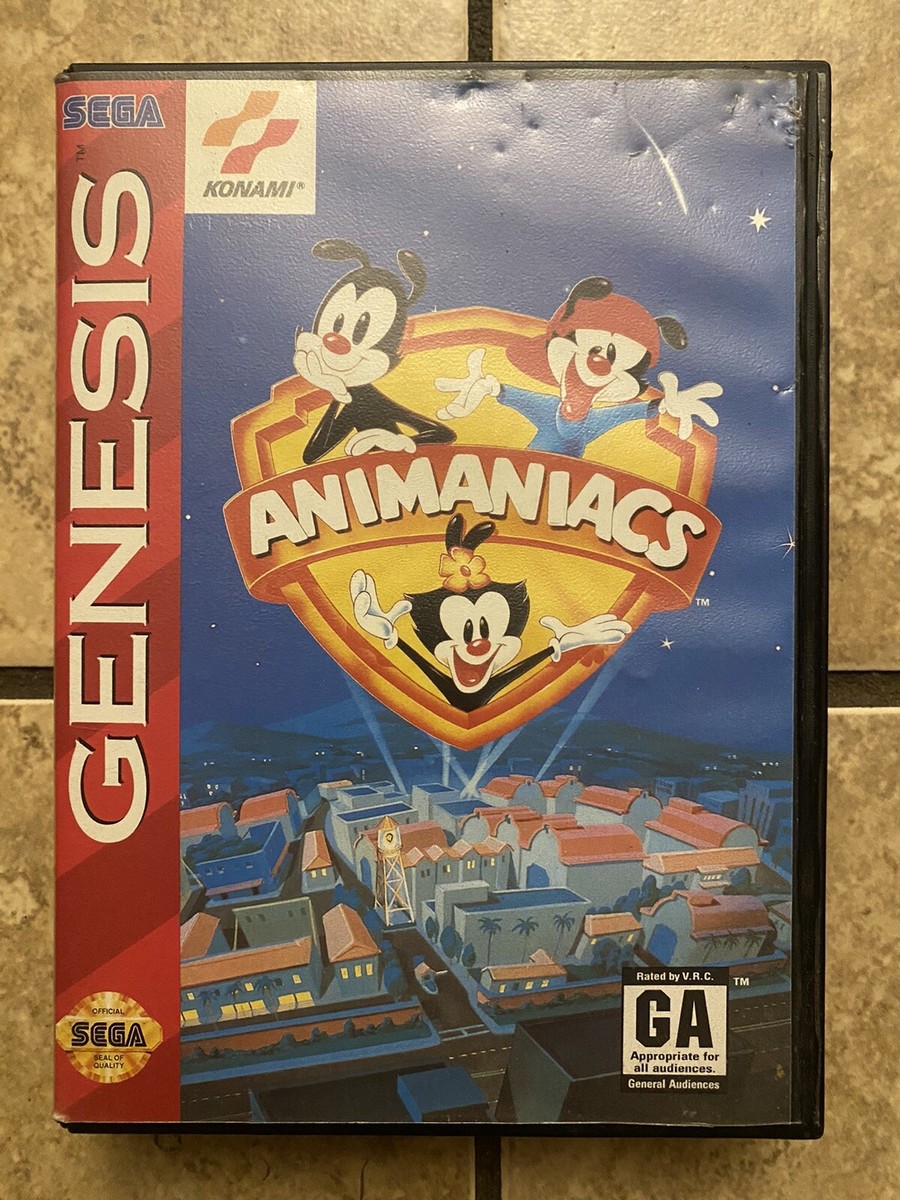 Animaniacs (Sega Genesis, 1994) Complete In Box | eBay