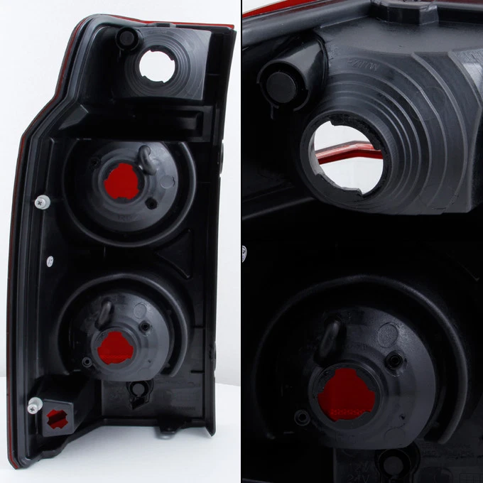 Luces traseras de repuesto para conductor + pasajero Fit 06-10 Jeep Commander rojo oscuro Foto 2 de 4