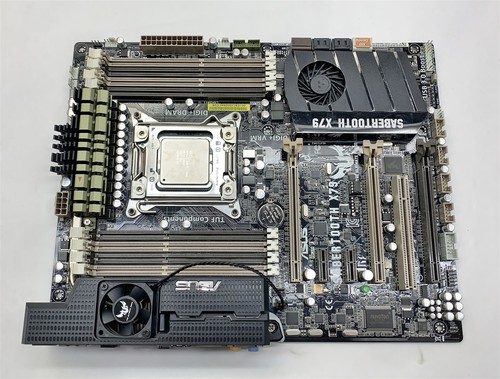 ASUS SABERTOOTH X79 Mainboard mit CPU ATX LGA 2011 i7-4960X 3,6GHz 4GB I/O - Bild 6 von 10