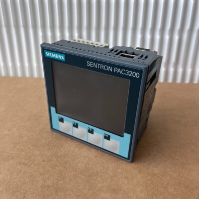 1x Siemens SENTRON PAC3200 7KM2112-0BA00-3AA0 + PAC PROFIBUS DP 7KM9300-0AB00-0A