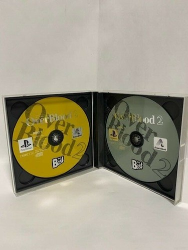 Sony PlayStation 1 OverBlood 2 PS1 Soft Import Giappone - Foto 4 di 7