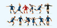 Preiser 10759 Fussballmannschaft, Trikot Blau, H0