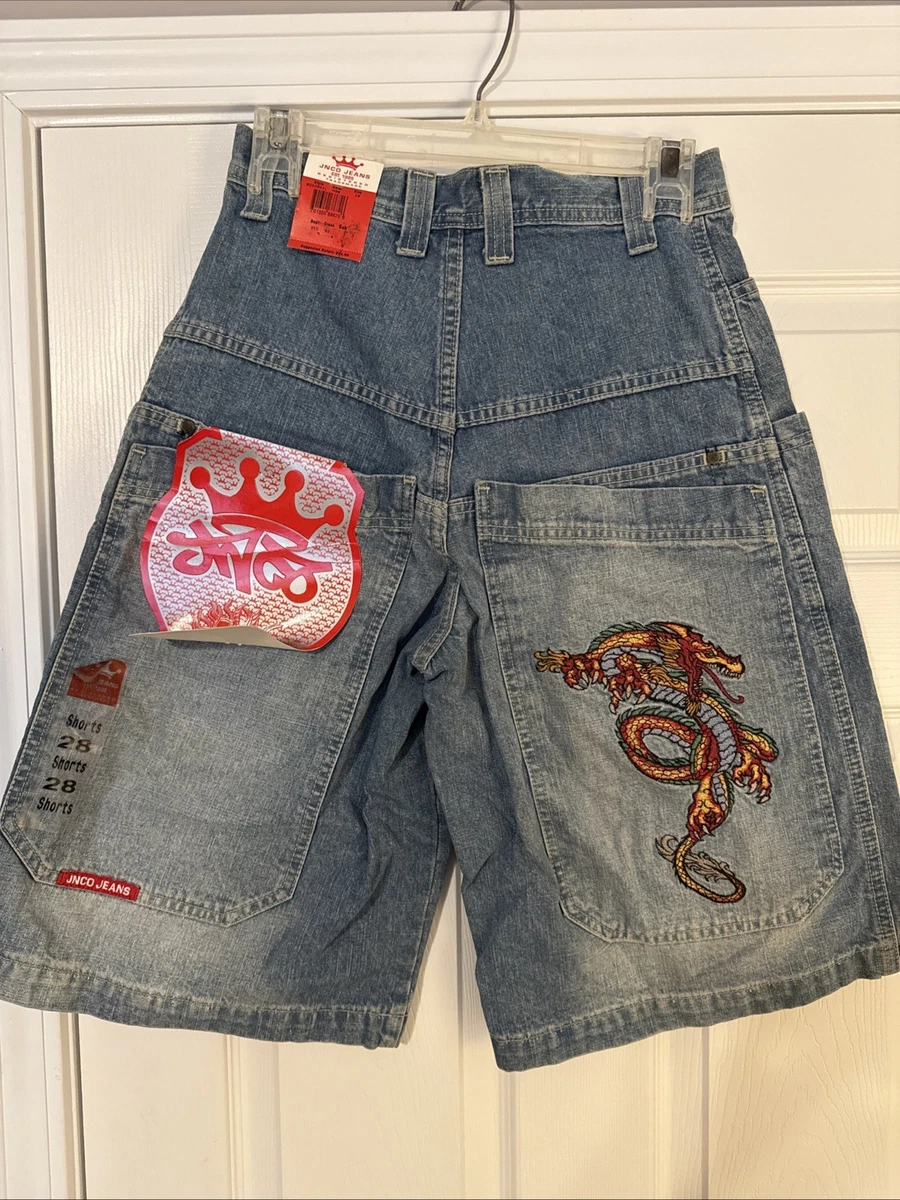 JNCO Denim Shorts for Men Blue for sale | eBay