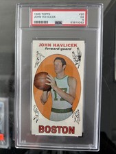 1969 Topps Basketball John Havlicek #20 RC HOF PSA 5 EX 🔥 Boston Celtics