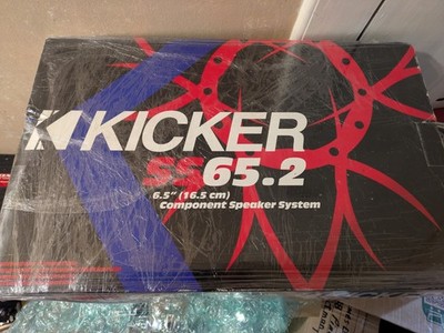 NOS VTG Rare Old School Kicker Legend SS65.2 Component Car Stereo Audio Speakers
