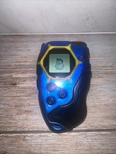 Rare 2002 Digimon Digivice D-Tector Scanner Blue english V2.0 Tested