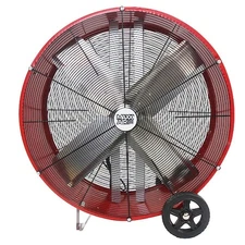 Maxx Air Bf30dd Redups Barrel Air Circulator Fan, Mobile Mount, 30 In Blade