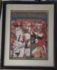 Dan Marino Joe Montana Signed January 1, 1985 SI Cover Framed COA Upper Deck UDA
