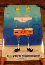 VINTAGE 2003 SpongeBob SquarePants Movie Original Poster 27x40 Rolled DS