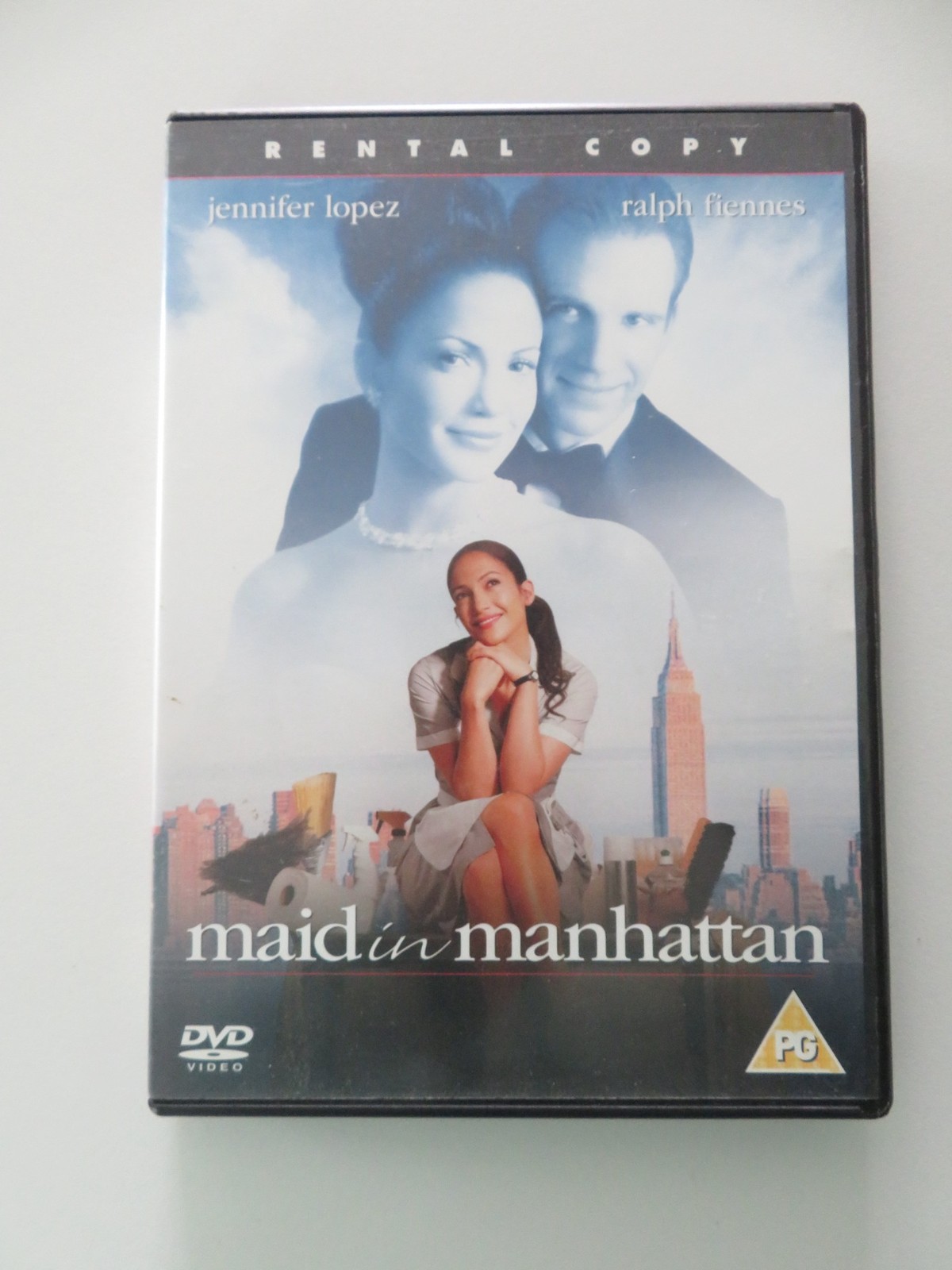 Maid in Manhattan (DVD) Jennifer Lopez Ralph Fiennes 2002 Region 2