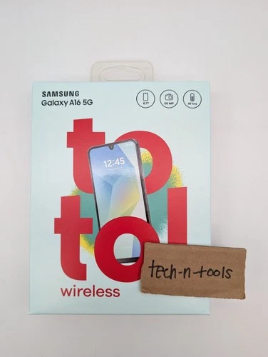 New Samsung Galaxy A16 6.7" 5G 128GB Smartphone 50MP Camera [For Total Wireless]