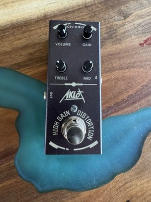 Aklot High Gain Distortion Guitar Pedal Effect FX Metal Case - Brutal!