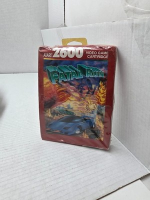 NEW Sealed FATAL RUN  FOR PAL  ATARI 7800 + 2600 +  Retron 77 W/Damaged Box #A8