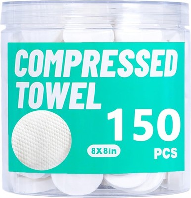 Disposable Face Towel, Compressed Towels, Coin Towel for Travel, Camping,