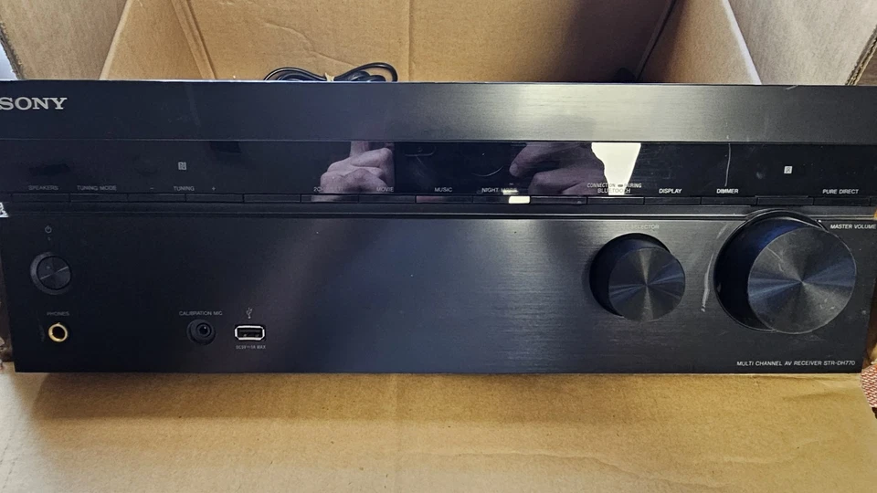 Sony STR-DH770 7.2 Channel Home Theater Bluetooth 4K AV HDMI Stereo Receiver - Image 3 of 4